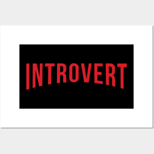 Introvert Posters and Art